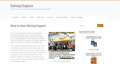 Desktop Screenshot of eatingorganic.us